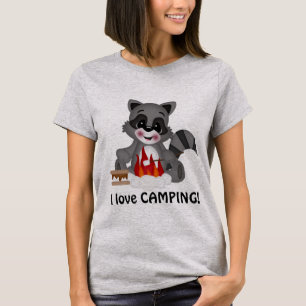 Votre T-Shirt Love Camping sur mesure pour femmes