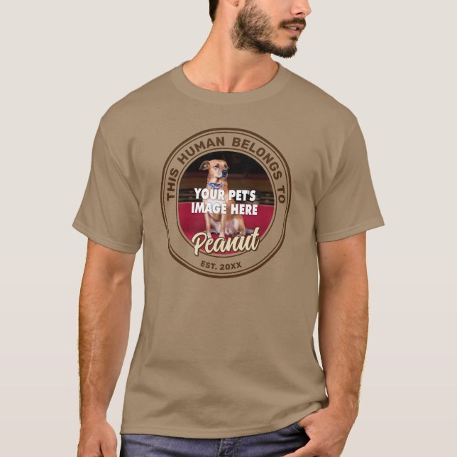 Votre T-shirt Photo Chien (Devant)