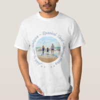 Votre T-shirt photo personnalisé avec texte person