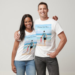 Votre T-shirt Photos favorites avec texte personna