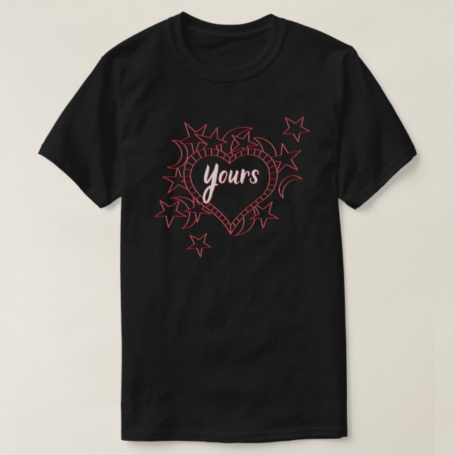 Votre T-shirt Saint Valentin pour les couples (Design devant)