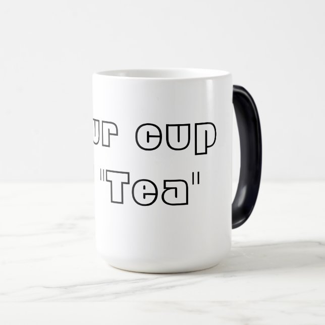 Votre tasse de thé Belle Mug de café (Devant droit)