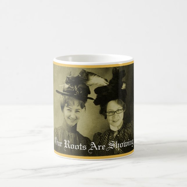 Votre tasse enracinée customisée de généalogie (Centre)