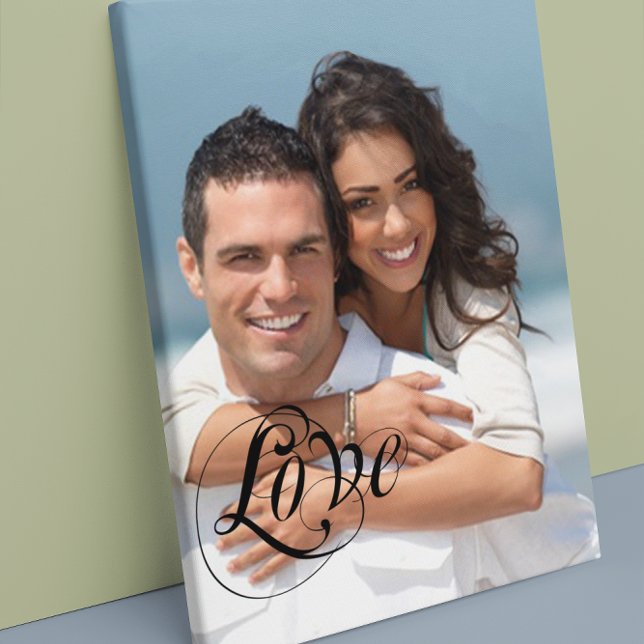 Votre toile photo enrobée (Créateur téléchargé)