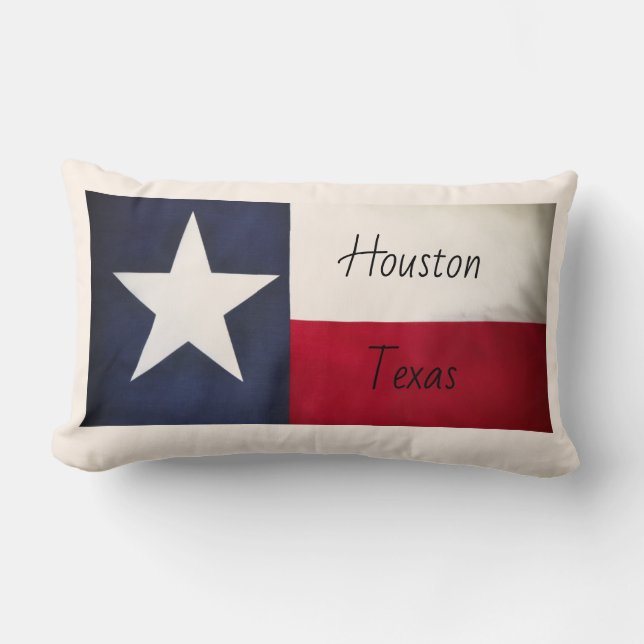 Votre ville, Texas Coussin extérieur (Recto)