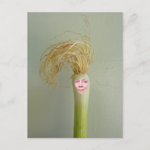Votre visage sur la carte postale Onion de printem