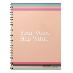 Votre voix a le carnet de valeur