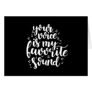 VOTRE *VOIX* EST MON *SON PRÉFÉRÉ*