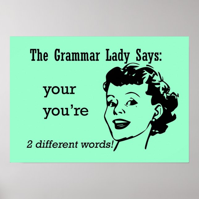 Votre, vous êtes Poster (Devant)