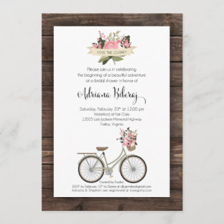 Votre voyage 5" x 7" invitation/à plat carte