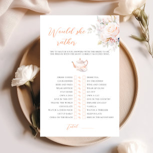 Voudrait-Elle Plutôt Élégant Jeu De Thé De Mariage