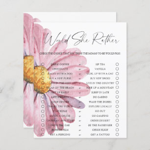 Voudrait-elle Plutôt Fleur sauvage jeu de margueri