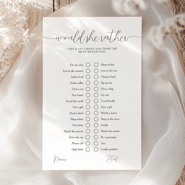 Voudrait-Elle Plutôt Moderne Fête des mariées Jeu (Créateur téléchargé)