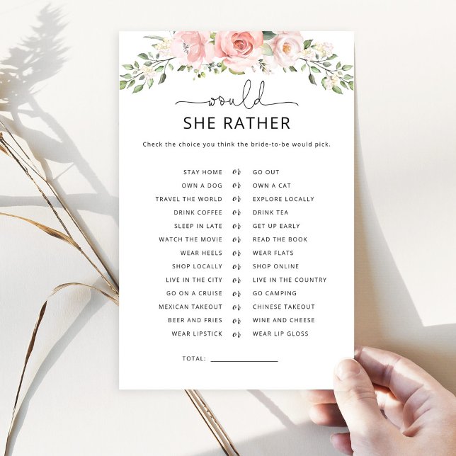 Voulait-elle plutôt le jeu de douche nuptiale (Créateur téléchargé)