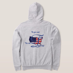 Voulez-vous la VÉRITÉ USA Sweat à capuche