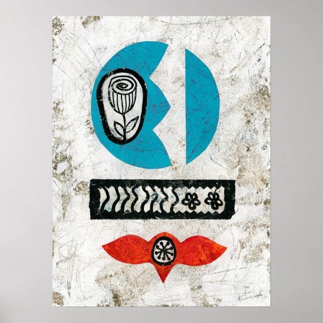 Vous A Apporté Une Poster Fleur Art Mur