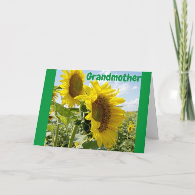 VOUS AIMEZ LE JOUR DE LA MÈRE * CARTE GRAND-MÈRE* (Devant)