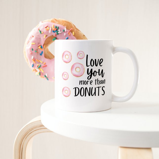 Vous aimez plus que des beignets Mug (Créateur téléchargé)