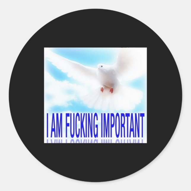 Vous ! ! ! ! Autocollant (Devant)