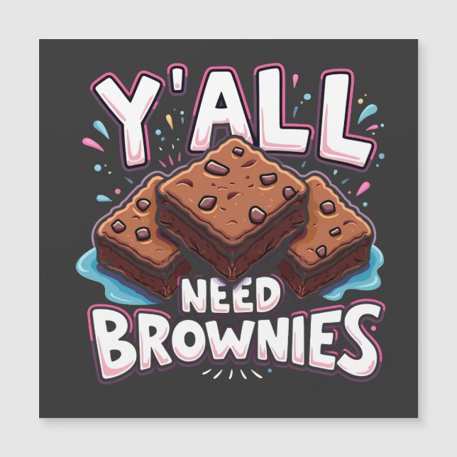 Vous avez besoin de Brownies Chocolate Cake Sweet  (Devant)