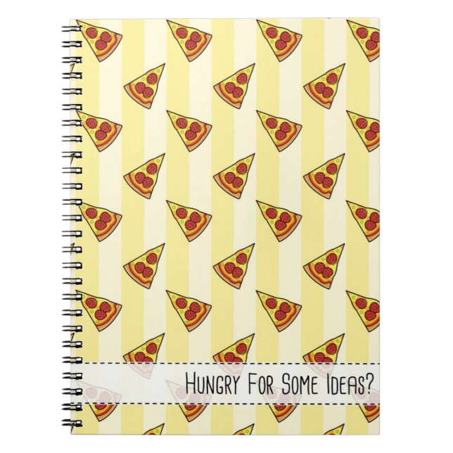 Vous Avez Besoin D'Idées ? (Pizza) - Carnet (Devant)