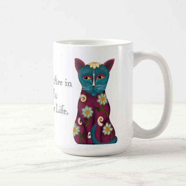 Vous avez besoin d'une tasse de chat (Droite)