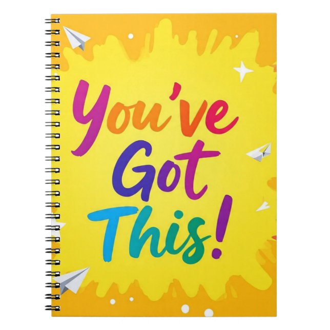 Vous avez ce Carnet d'école de motivation (Devant)