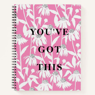 Vous avez cette citation Carnet Floral Cosmos Rose