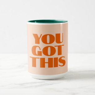 Vous avez cette Mug de calligraphie rouge rose