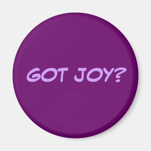 Vous avez de la joie ? Magnet (Devant)