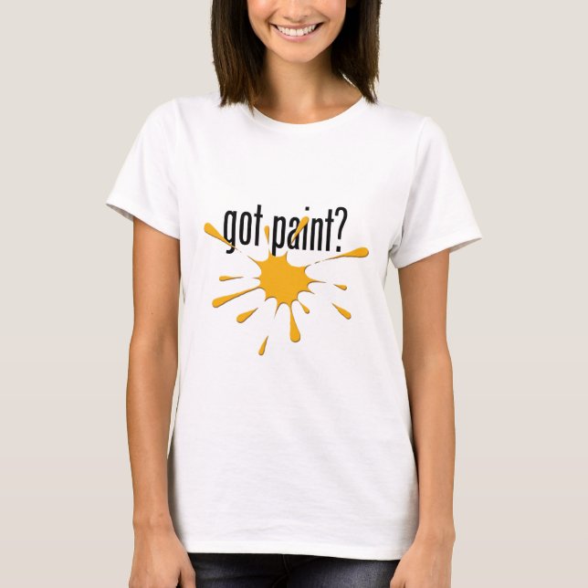 vous avez de la peinture ? T-shirt (Paintball) (Devant)