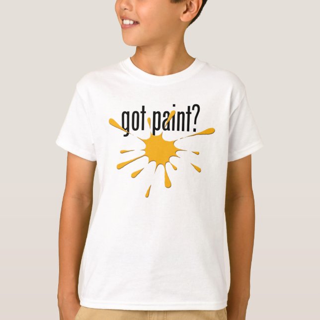 vous avez de la peinture ? T-shirt (Paintball) (Devant)