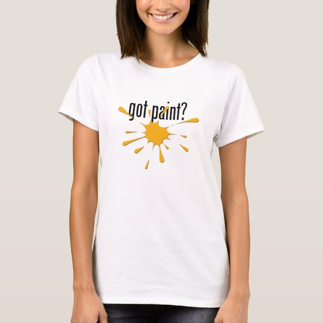 vous avez de la peinture ? T-shirt (Paintball) (Devant)