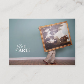 Vous avez de l'art ? Cartes de visite de Chubby