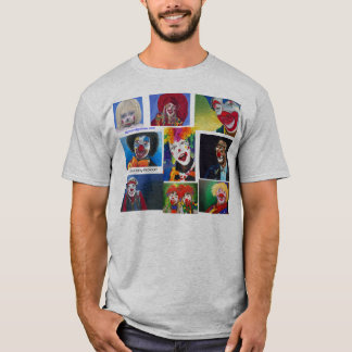 Vous avez embrassés un T-shirt de clown