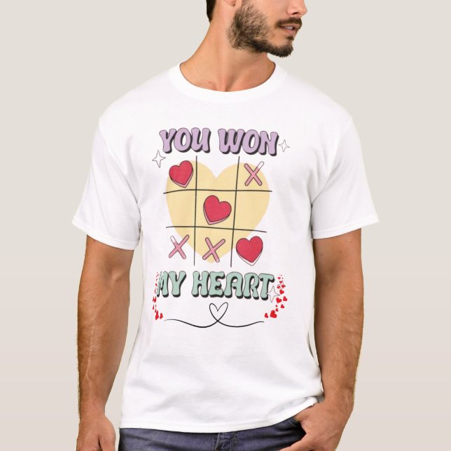 Vous avez gagné My Heart T-Shirt for Men - Saint-V (Devant)
