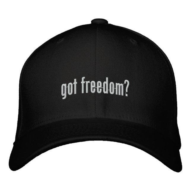 Vous avez la liberté ? Casquette brodée (Devant)
