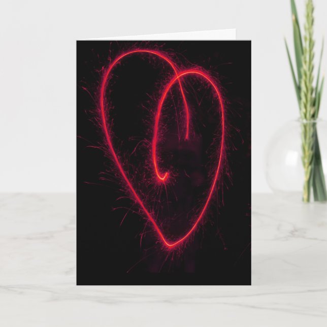 Vous avez ma carte de voeux de coeur (Devant)