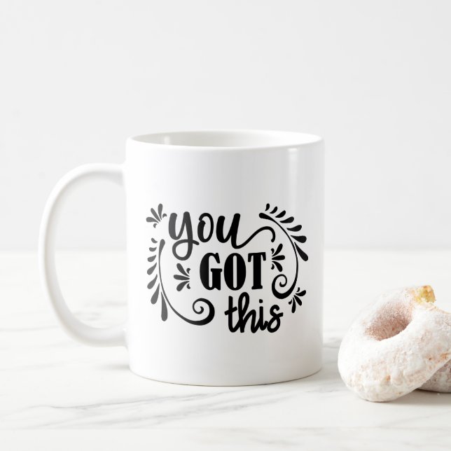 Vous avez obtenu cette tasse de café (Avec donut)
