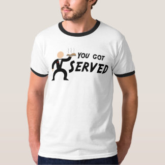 Vous avez obtenu le T-shirt servi