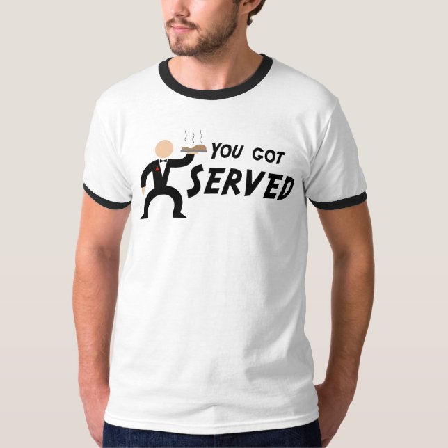 Vous avez obtenu le T-shirt servi (Devant)