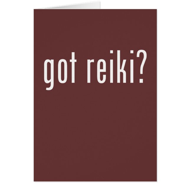 Vous avez Reiki ? (Devant)