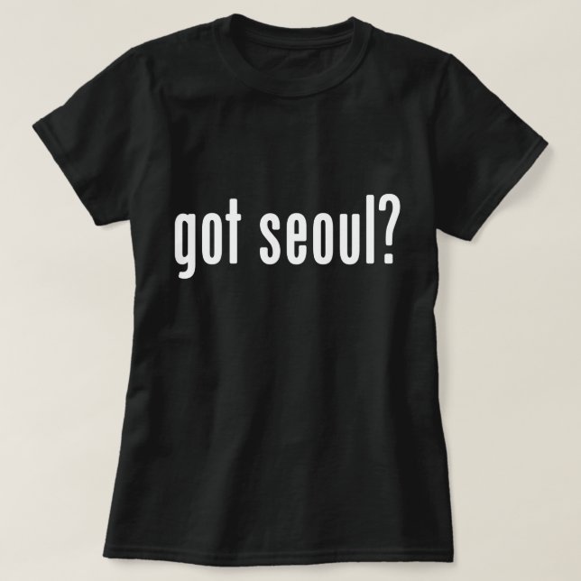vous avez séoul ? T-shirts (Design devant)