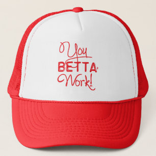 Vous casquette de travail de Betta par Richy