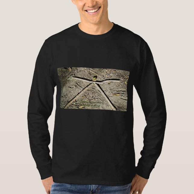 Vous, Chakras, Stick Man Long Sleeve T-shirt (Devant)