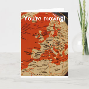 Vous déplacez la carte