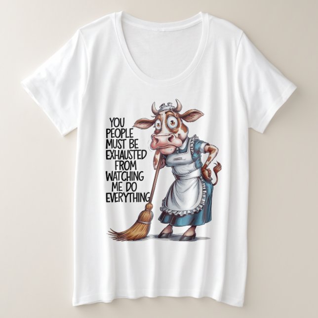 Vous devez être épuisés à me regarder faire  (Design devant)