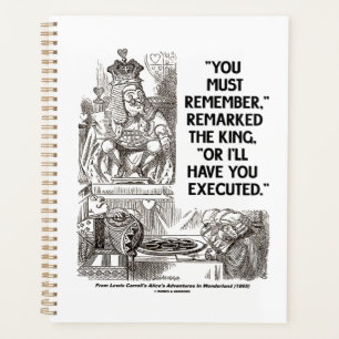 Vous devez vous souvenir ou je vous ferai exécuter