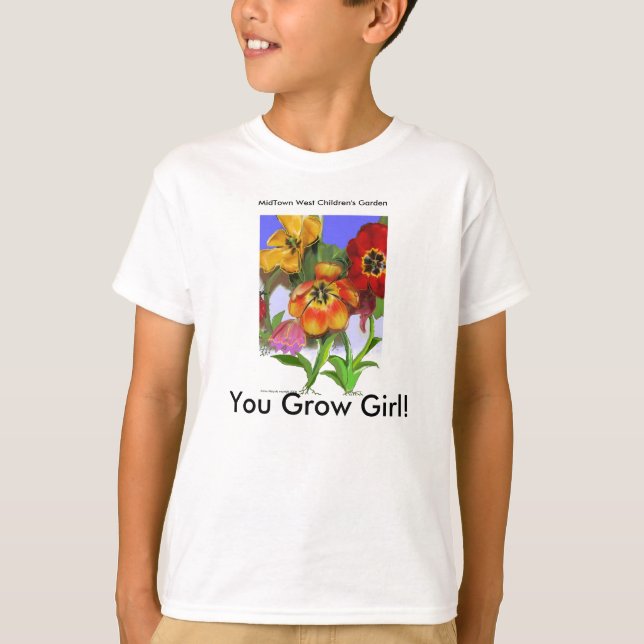 Vous élevez la fille ! - T-shirt de jardin (Devant)