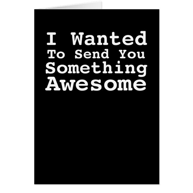 Vous Envoyer Quelque Chose D'Intéressant (Devant)